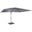 Lesli Living Scorpio zweefparasol 300x400cm – rechthoekig – grijs