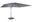 Lesli Living Scorpio zweefparasol 300x400cm – rechthoekig – grijs